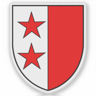 Wapen van Sion, Zwitserland Sticker