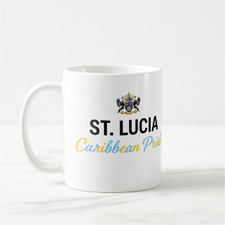 Wapen van St. Lucia | Elke dag trots Koffiemok