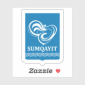 Wapen van Sumgait, Azerbeidzjan Sticker (Vel)