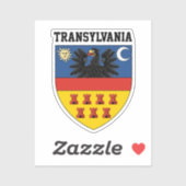 Wapen van Transsylvanië Sticker (Vel)