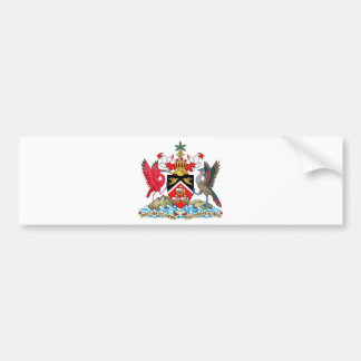 Wapen van Trinidad en Tobago Bumpersticker