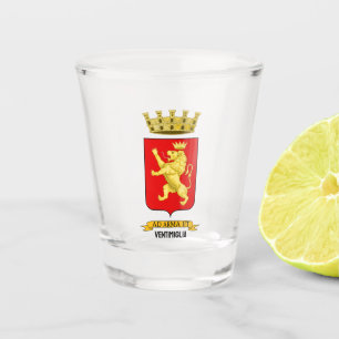 Wapen van Ventimiglia Shot Glas