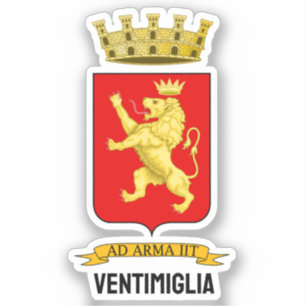 Wapen van Ventimiglia Sticker