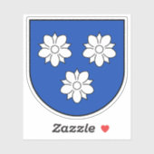 Wapen van Viersen, Duitsland Sticker (Vel)