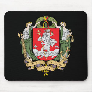 Wapen van Vilnius, Litouwen Muismat
