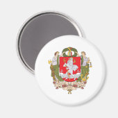 wapen van vilnius magneet (Voorkant / Achterkant)