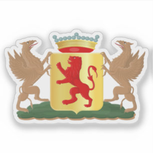Wapen van Vlaardingen, Nederland Sticker