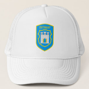 Wapen van Zhytomyr - OEKRAÏNE Trucker Pet