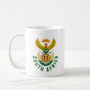 Wapen van Zuid-Afrika Koffiemok