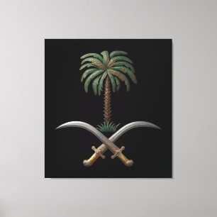wapen wapenschild vlag land symbool heraldiek nati canvas afdruk