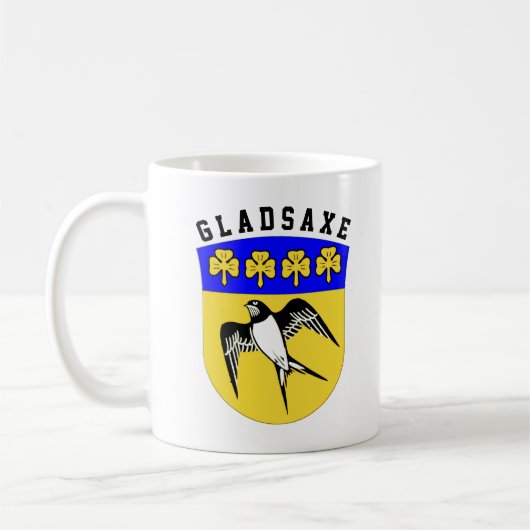 Wapenbekleding van Gladsaxe, Deense koffie-Mok Koffiemok (Links)
