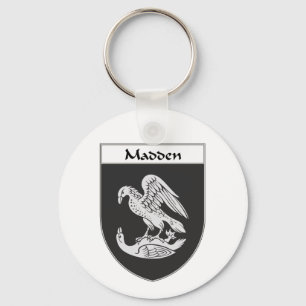 Wapenbekleding van Madden/familiekust Sleutelhanger