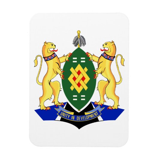 Wapencolat Johannesburg Magneet (Verticaal)