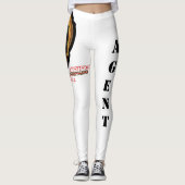 Wapening van het gezag: de corrupte FBI Leggings (Voorkant)