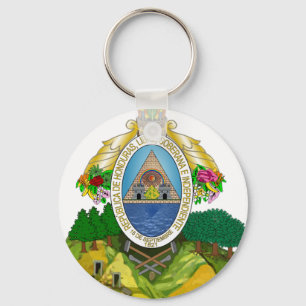Wapenkat van Honduras Sleutelhanger