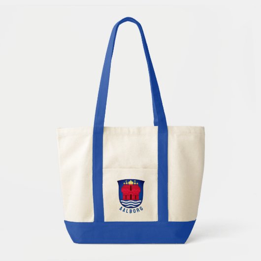 Wapenmantel Aalborg - DENEMARKEN Tote Bag (Voorkant)