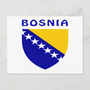 Wapenmantel BOSNIË Briefkaart