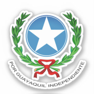 Wapenmantel Guayaquil Sticker
