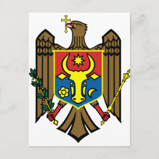 Wapenmantel Moldavië Briefkaart