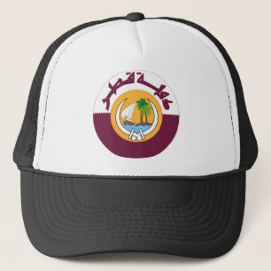 wapenmantel van qatar trucker pet