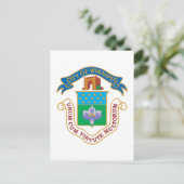 Wapenmunt Briefkaart (Staand voorkant)