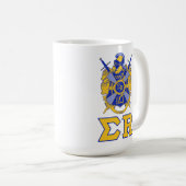 Wapenmunt en Mok Sigma R (Voorkant rechts)