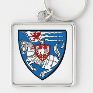 Wapenmunt Polen Sleutelhanger