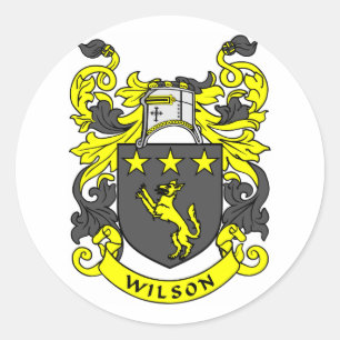 Wapenmunt Ronde Sticker