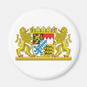 Wapenmunt van Beieren Officieel Duitsland Symbool Magneet