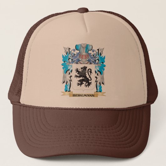 Wapenmunt van Bergmann Trucker Pet (Voorkant)