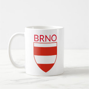 Wapenmunt van Brno - TSJECHIË Koffiemok