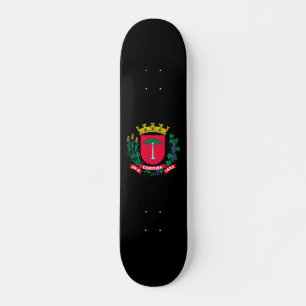 Wapenmunt van Curitiba, Brazilië Skateboard