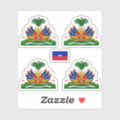 Wapenmunt van Haïti Sticker (Vel)