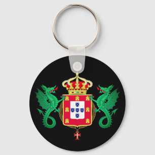 Wapenmunt van het Koninkrijk Portugal 1640-1910 Sleutelhanger