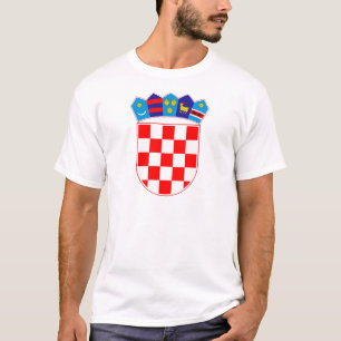 Wapenmunt van Kroatië, Kroatisch Emblem, Hrvatska T-shirt