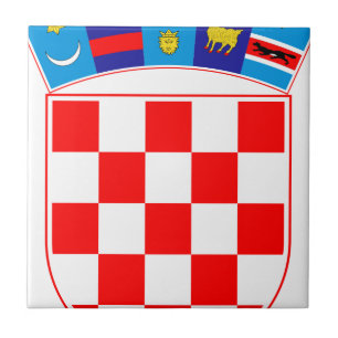 Wapenmunt van Kroatië, Kroatisch Emblem, Hrvatska Tegeltje