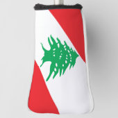 Wapenmunt van Libanon Golfheadcover (Draai 90)