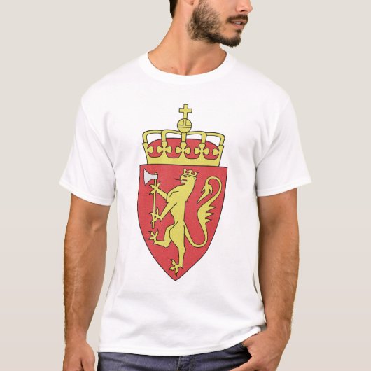 Wapenmunt van Noorwegen T-shirt (Voorkant)