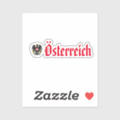 Wapenmunt van Oostenrijk Sticker (Vel)