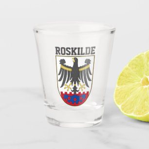 Wapenmunt van Roskilde, Denemarken Shot Glas