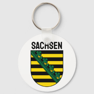 Wapenmunt van Sachsen (Saksen), DUITSLAND Sleutelhanger