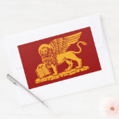 Wapenmunt van Venetië Rechthoekige Sticker (Envelop)