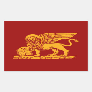 Wapenmunt van Venetië Rechthoekige Sticker