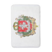 Wapenmunt van Vilnius, Litouwen Bathroom Mat (Voorkant Verticaal)