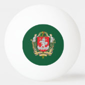 Wapenmunt van Vilnius, Litouwen Ping Pong Ball (Achterkant)
