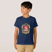 Wapenmunt van Vilnius, Litouwen T-Shirt (Voorkant volledig)