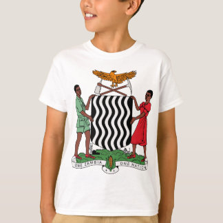 Wapenmunt van Zambia T-shirt