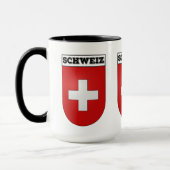 Wapenmunt van Zwitserland | Schweiz Wappen Mok (Links)