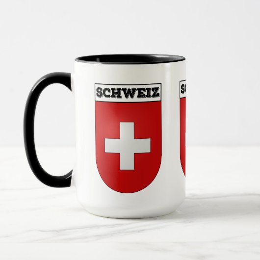 Wapenmunt van Zwitserland | Schweiz Wappen Mok (Links)