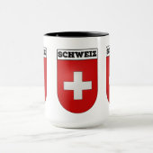 Wapenmunt van Zwitserland | Schweiz Wappen Mok (Midden)